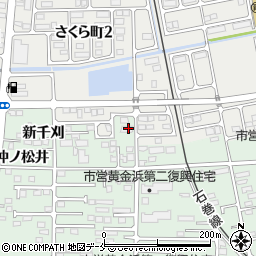 宮城県石巻市渡波新千刈230周辺の地図