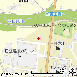 日立建機日本株式会社　山形営業所周辺の地図