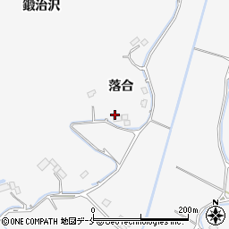 宮城県東松島市新田（落合）周辺の地図