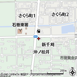 宮城県石巻市渡波新千刈137-1周辺の地図