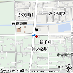 宮城県石巻市渡波新千刈137周辺の地図