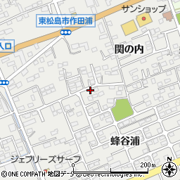 宮城県東松島市矢本蜂谷浦133-2周辺の地図