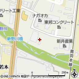 縄目公園周辺の地図