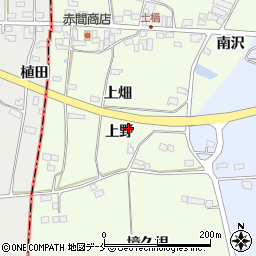 宮城県黒川郡大郷町土橋周辺の地図