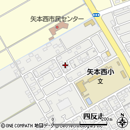 宮城県東松島市矢本西新町周辺の地図