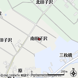 宮城県富谷市二ノ関南田子沢周辺の地図