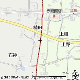 宮城県黒川郡大和町鶴巣大平植田46-2周辺の地図