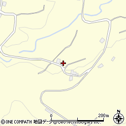 山形県西村山郡西川町沼山497周辺の地図