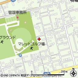 宮城県東松島市大曲（横沼）周辺の地図