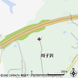 宮城県東松島市高松川子沢30-1周辺の地図