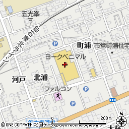 ヨークベニマル矢本店周辺の地図
