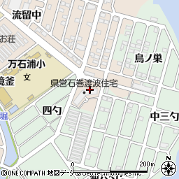 県営石巻渡波住宅周辺の地図