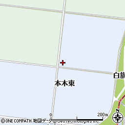 宮城県富谷市三ノ関本木東周辺の地図