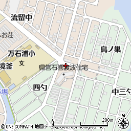 河北新報石巻専売所　小笠原新聞店・渡波店周辺の地図