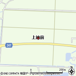 宮城県東松島市大曲上納前周辺の地図