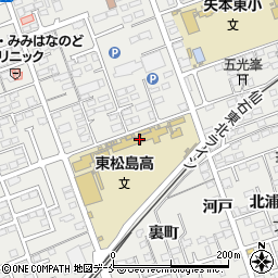 宮城県立東松島高等学校周辺の地図