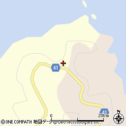 宮城県女川町（牡鹿郡）高白浜周辺の地図