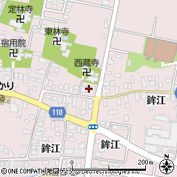 山形県西村山郡河北町谷地乙16周辺の地図