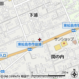 ファミリーマート東矢本店周辺の地図