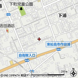 宮城県東松島市矢本下浦341周辺の地図