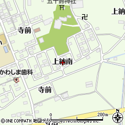 宮城県東松島市大曲上納南周辺の地図