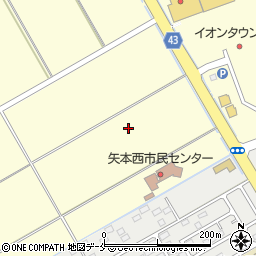 宮城県東松島市小松向田周辺の地図
