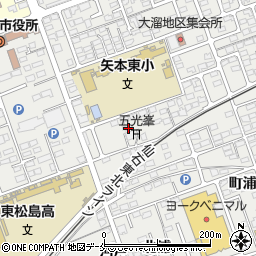 宮城県東松島市矢本大溜226-5周辺の地図
