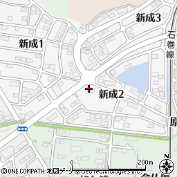 ＡＢＣ美容室周辺の地図