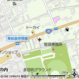 宮城県東松島市大曲堺堀57-11周辺の地図