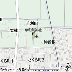 宮城県石巻市渡波千刈田周辺の地図