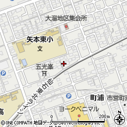 宮城県東松島市矢本大溜221-2周辺の地図