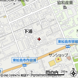 宮城県東松島市矢本下浦329周辺の地図