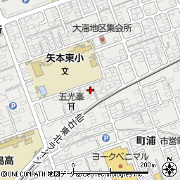 宮城県東松島市矢本大溜222周辺の地図