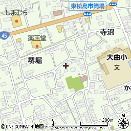 宮城県東松島市大曲堺堀175周辺の地図