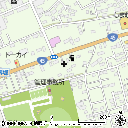 宮城県東松島市大曲堺堀58周辺の地図
