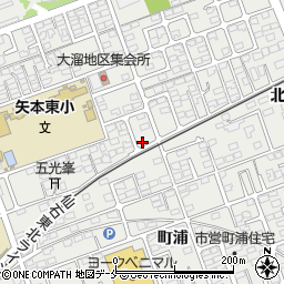 宮城県東松島市矢本大溜216周辺の地図
