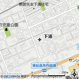 宮城県東松島市矢本下浦310周辺の地図