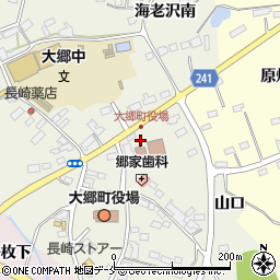 大郷町地域　包括支援センター周辺の地図