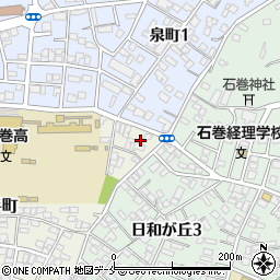 宮城県石巻市大手町1周辺の地図