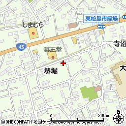 宮城県東松島市大曲堺堀177周辺の地図