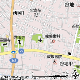 長延寺周辺の地図