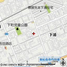 宮城県東松島市矢本下浦282-1周辺の地図