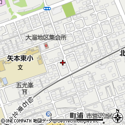 宮城県東松島市矢本大溜210-2周辺の地図