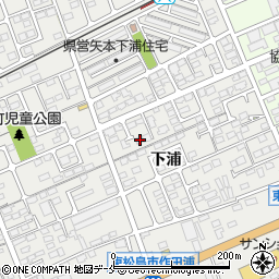 宮城県東松島市矢本下浦276周辺の地図