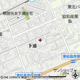 宮城県東松島市矢本下浦316周辺の地図