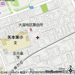 宮城県東松島市矢本大溜177周辺の地図