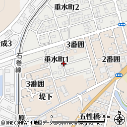 〒986-2104 宮城県石巻市垂水町の地図