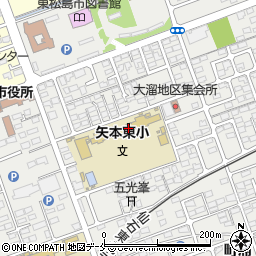 宮城県東松島市矢本大溜126周辺の地図
