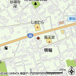 ファミリーマート東松島中央店周辺の地図