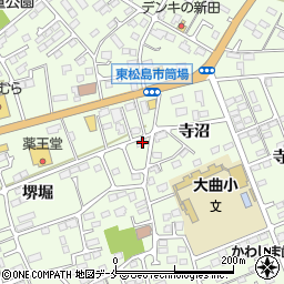 宮城県東松島市大曲堺堀191周辺の地図